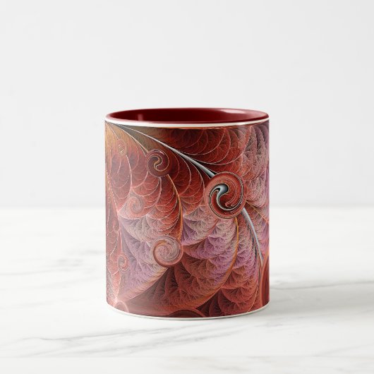 Illusive Traum-Tasse Zweifarbige Tasse (Mittel)