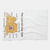 ILLUSTRATED CHOW GESCHIRRTUCH (Horizontal)