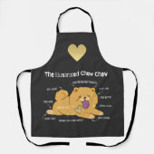 ILLUSTRATED CHOW  SCHÜRZE (Vorderseite)