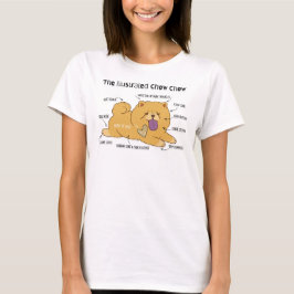 ILLUSTRATED CHOW White  T-Shirt