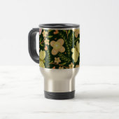 Illustrated Flowers Travel Mug Reisebecher (Vorderseite Links)