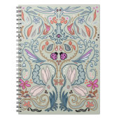 Illustrated Ladybugs and Leaves Notizblock (Vorderseite)