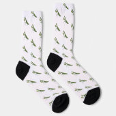 Illustrated Praying Mantis Socken (Rechts)