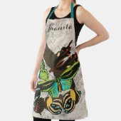 Illustration-1: Französische Vintage Schmetterling Schürze (InSitu)