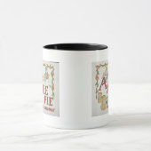 Illustration "A" 'vom Apfelkuchen Alphabet Tasse (Zentrum)