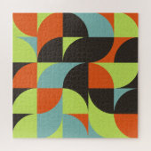 Illustration abstrakt geometrischer Computerkunst Puzzle (Horizontal)