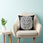 Illustration Abstrakter Kunst Kissen (Stuhl )