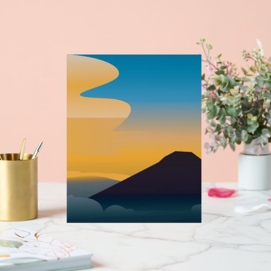 Illustration Acrylschild (Hochzeit)