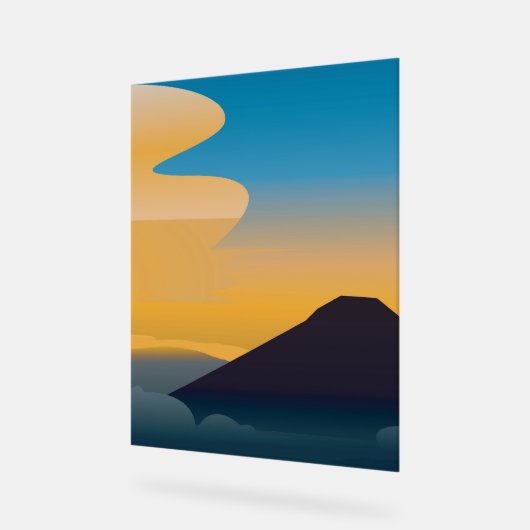 Illustration Acrylschild (Winkel)