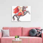 Illustration Alexander des Großen Leinwanddruck (Insitu (Wohnzimmer))