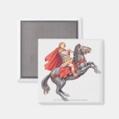 Illustration Alexander des Großen Magnet (Vorderseite/Rückseite)