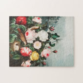 Illustration alter Blumen Puzzle (Horizontal)