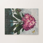 Illustration alter Blumen Puzzle (Horizontal)