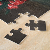 Illustration alter Blumen Puzzle (Seite)