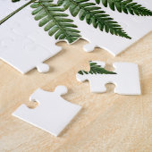 Illustration alter botanischer Farnblätter Puzzle (Seite)