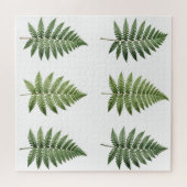 Illustration alter botanischer Farnblätter Puzzle (Horizontal)