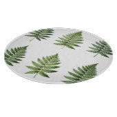 Illustration alter botanischer Farnblätter Schneidebrett (Ecke)