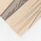 Illustration alter Chili-Pfeffer Fleecedecke (Ecke)