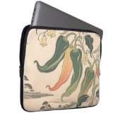 Illustration alter Chili-Pfeffer Laptopschutzhülle (Vorne Rechts)