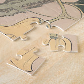 Illustration alter Chili-Pfeffer Puzzle (Seite)