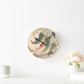 Illustration alter Chili-Pfeffer Runde Wanduhr (Zuhause)