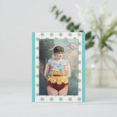 Illustration alter Kostüme Postkarte (Stehend Vorderseite)