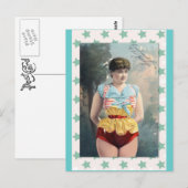 Illustration alter Kostüme Postkarte (Vorne/Hinten)