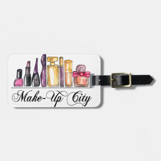 Illustration Aquarellfarben Acrylwand Gepäckanhänger