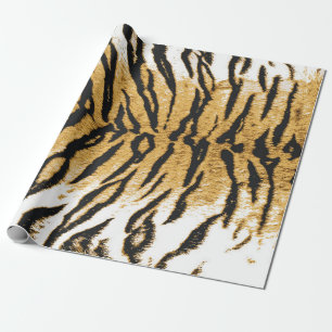 Illustration Art of Indo-Chinese Tiger (Panthera T Geschenkpapier
