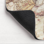 Illustration Arthurs Rackham | für Märchen, Fa Mousepad (Ecke)