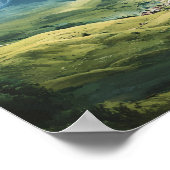 Illustration Aserbaidschan Kunst Vintag Poster (Ecke)