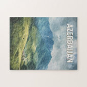 Illustration Aserbaidschan Kunst Vintag Puzzle (Horizontal)