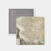 Illustration Atlas Maps Magnet (Vorderseite/Rückseite)