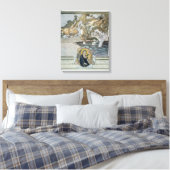 Illustration aus Dantes 'Göttlicher Komödie' Leinwanddruck (Insitu (Schlafzimmer))