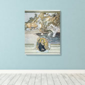 Illustration aus Dantes 'Göttlicher Komödie' Leinwanddruck (Insitu (Holzboden))