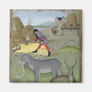 Illustration aus dem "Buch des Einfachen Magnet