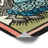 Illustration aus "The Canterbury Tales" Poster (Ecke)