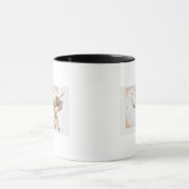 Illustration aztekischen Jaguar-Kriegers Tasse (Zentrum)