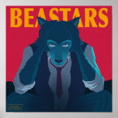 Illustration Beastars Legoshi Poster (Vorne)