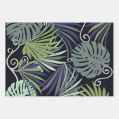 Illustration beliebter überdachter Pflanze Geschenkpapier Set (Vorderseite)