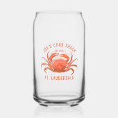 Illustration benutzerdefinierter Text von Tintenfa Dosenglas (Rückseite)