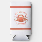 Illustration benutzerdefinierter Text von Tintenfa Selters Dosenkühler (Vorderseite)