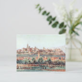 Illustration Bergamo, Italien Postkarte (Stehend Vorderseite)