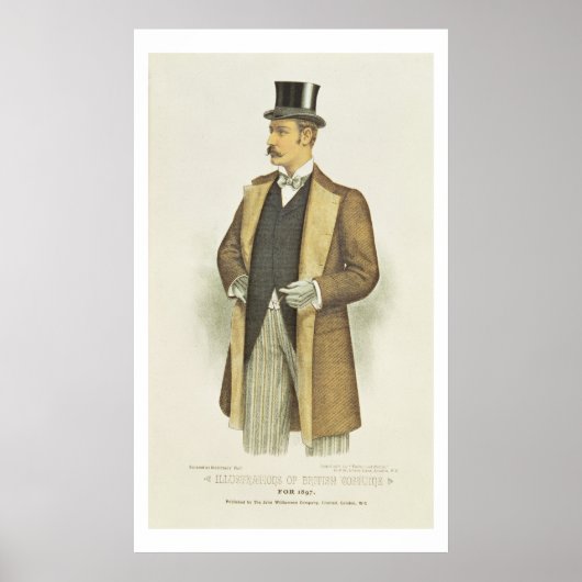 Illustration britischer Kostüme, Pub von John Poster (Vorne)