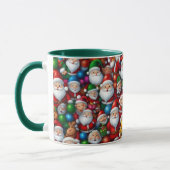 Illustration Cartoon Weihnachtsfeiertage Tasse (Links)