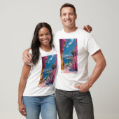 Illustration Collage of Bodrum T-sh T-Shirt (Unisex)