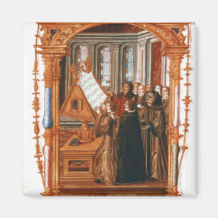 Illustration, den Chor-Gesang darstellend Magnet