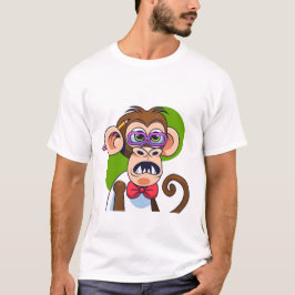 Illustration der Affenfigur "Funny Cartoon" T-Shirt