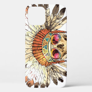 Illustration der amerikanischen Schädelfashion Case-Mate iPhone Hülle