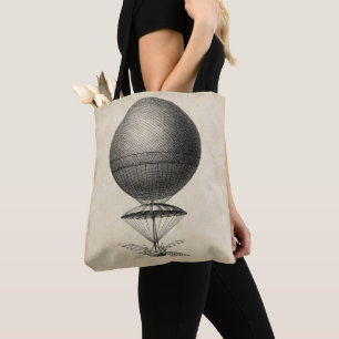 Illustration der antiken Flugmaschine Tasche